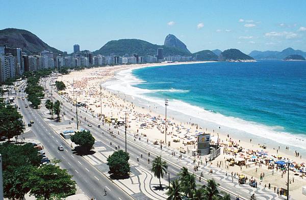 RIO DE JANEIRO PLAYA CRUCEROS COPACABANA